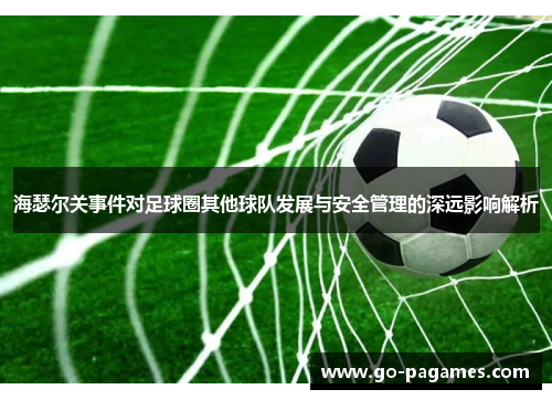 海瑟尔关事件对足球圈其他球队发展与安全管理的深远影响解析